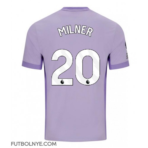 Camiseta Brighton James Milner #20 Visitante Equipación 2025-26 manga corta